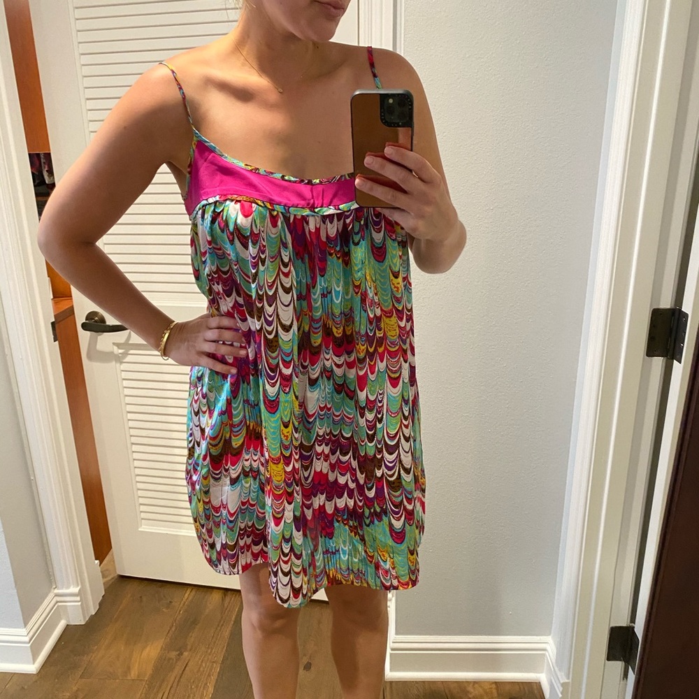 ABS Silk Mini Dress